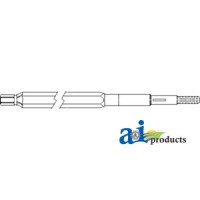 H151566 - Shaft, Feeder House, Upper 	