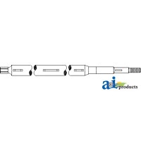 H156576 - Shaft, Feeder House, Upper 	