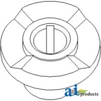 H105590 - Slip Clutch Hub, Feeder House 	