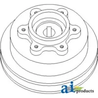 H131170 - Pulley, Sieve & Chaffer Drive