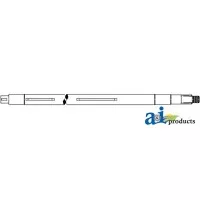 H145970 - Shaft, Rasp Bar Threshing Cylinder