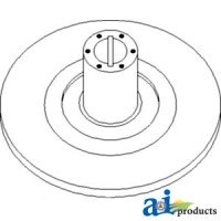 H158575 - Sheave, Inner; Feeder House, Hi-Capacity 	