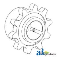 H159613 - Sprocket, Feeder House Shaft, Upper 	