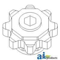 H233287 - Sprocket, Gathering Chain Drive 	