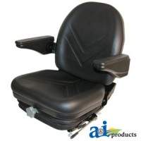 HIS360 - High Back Industrial Seat, Suspension, Slide Track