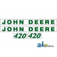 HJD420 - Hood Decal Set	