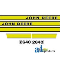 JD2640E - Hood Decal Set	