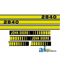 JD2840 - Hood Decal Set	