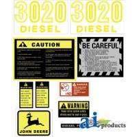 JD412S - Hood Decal Set	