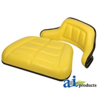 JD7000-SET - Rail Style Seat & Wrap Around Backrest (2 Pc. Set)