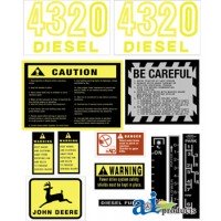 JD418 - Hood Decal Set	