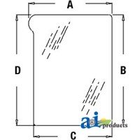 L151752 - Glass, Windshield, Lower (LH)	