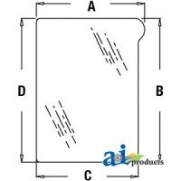 L151753 - Glass, Windshield, Lower (RH)	