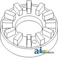 L34569 - Coupling, Hydraulic Pump Drive 	