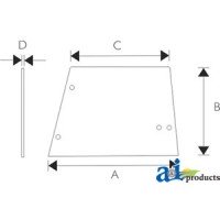 L57977 - Glass, Side (RH/LH)	