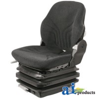 MSG85721F - Seat, Mechanical Suspension, Blk/Gray Matrix Cloth