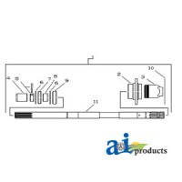 NCA70038 - PTO Shaft Assembly 	