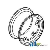 NCA1020B - Rim, Rear Wheel 10 X 28 6 Loop