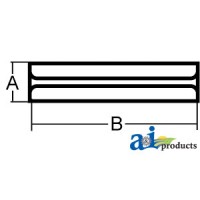 P12X80 - Roll Pin, 12 MM x 80 MM, 2 pack 	