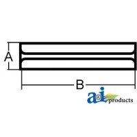 P8X65 - Roll Pin, 8 MM x 65 MM, 2 pack 	