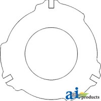 R112385 - Plate, Trans & PTO Clutch 	