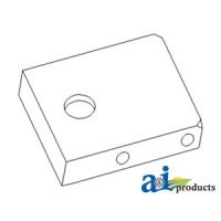 R127161 - Lock Plate, Draft Link End 	