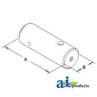 R27817 - Pivot Pin, used front & rear	