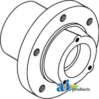 R48763 - Hub, 6 Bolt 	