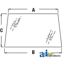 R96187 - Glass, Windshield	