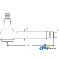 RE161022 - Tie Rod End (LH)	