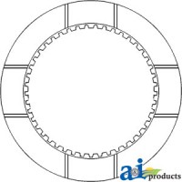 RE37011 - Disc, Powershaft Clutch 	