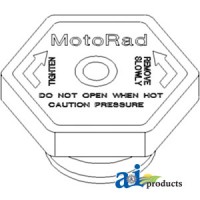 RE43593 - Radiator Cap (10 lb.) 	