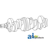 RE506195 - Crankshaft, Taper Nose 	