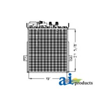 RE55139 - Oil Cooler/Condenser 	