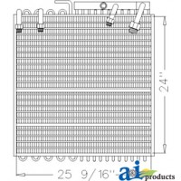 RE66573 - Oil Cooler/Condenser 	