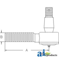 RE66623 - Tie Rod (LH)	