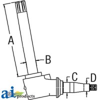 RE71277 - Spindle (RH/LH)	