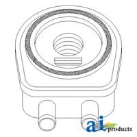 RE61767 - Cooler, Oil w/ Gasket 	