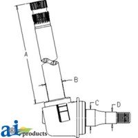 RE73022 - Spindle; LH/RH	