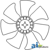 SBA145306520 - Fan, 7 Blade	