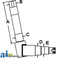 SBA330300380 - Spindle (RH)	