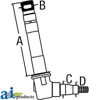 SBA330301950 - Spindle (RH)	