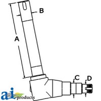 SBA330302531 - Spindle (LH)	