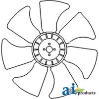 SBA145306520 - Fan, 7 Blade	