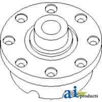 T30253 - Housing, Differential,7/16 rivit hole size 	