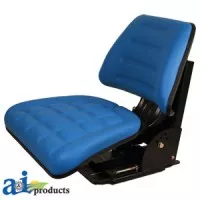 TF222BU - Flip-Up Seat, Trapezoid Back, BLU	