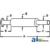 VPE8025 - Muffler