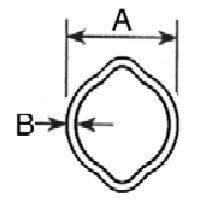 W022514 - Inner Profile Tube, w/o Drill Hole, Ov 	