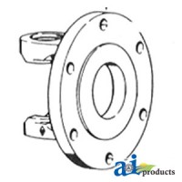 W023979 - Implement Yoke, Flange w/ Female Pilot 	