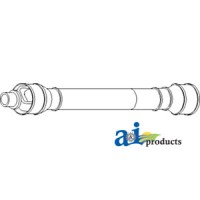 W243329 - Contour Master Header Drive Shaft, 1-3/8" 21 Spline Slide Collar X 1-18" Hex Clamp